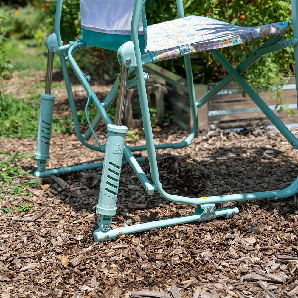 Luxury Camp Freestyle Rocker Elite - Choice 460 - Patented Spring-Action Rocking Chair for Camping Detail