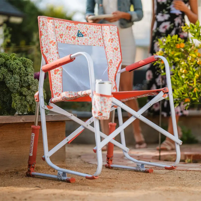 Heavy-Duty Freestyle Freestyle Rocker - Choice 711 - Freestyle Rocker Portable Outdoor Folding Chair Detail