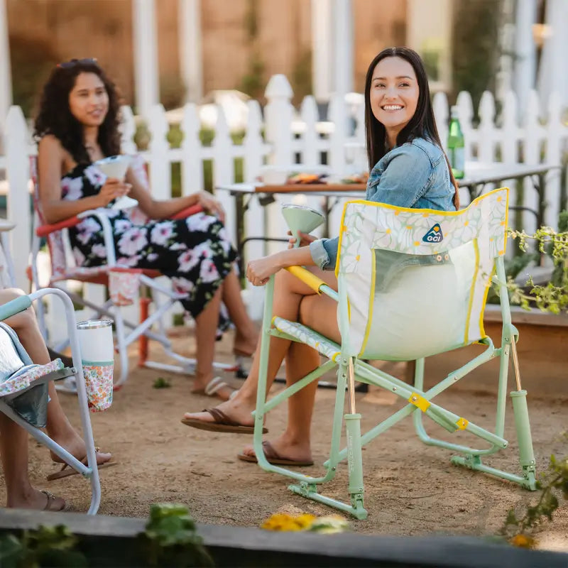 Heavy-Duty Freestyle Freestyle Rocker - Choice 711 - Freestyle Rocker Portable Outdoor Folding Chair Detail