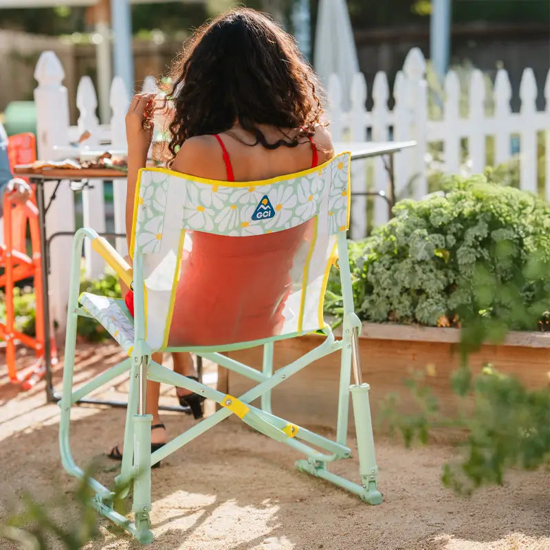 Heavy-Duty Freestyle Freestyle Rocker - Choice 711 - Freestyle Rocker Portable Outdoor Folding Chair Detail