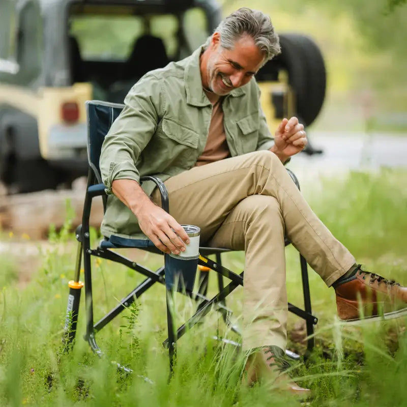 Heavy-Duty Freestyle Freestyle Rocker - Choice 711 - Freestyle Rocker Portable Outdoor Folding Chair Detail