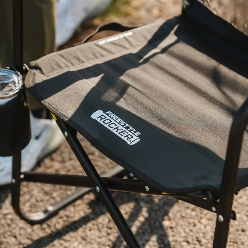 Luxury Camp Freestyle Rocker Elite - Choice 460 - Patented Spring-Action Rocking Chair for Camping Detail