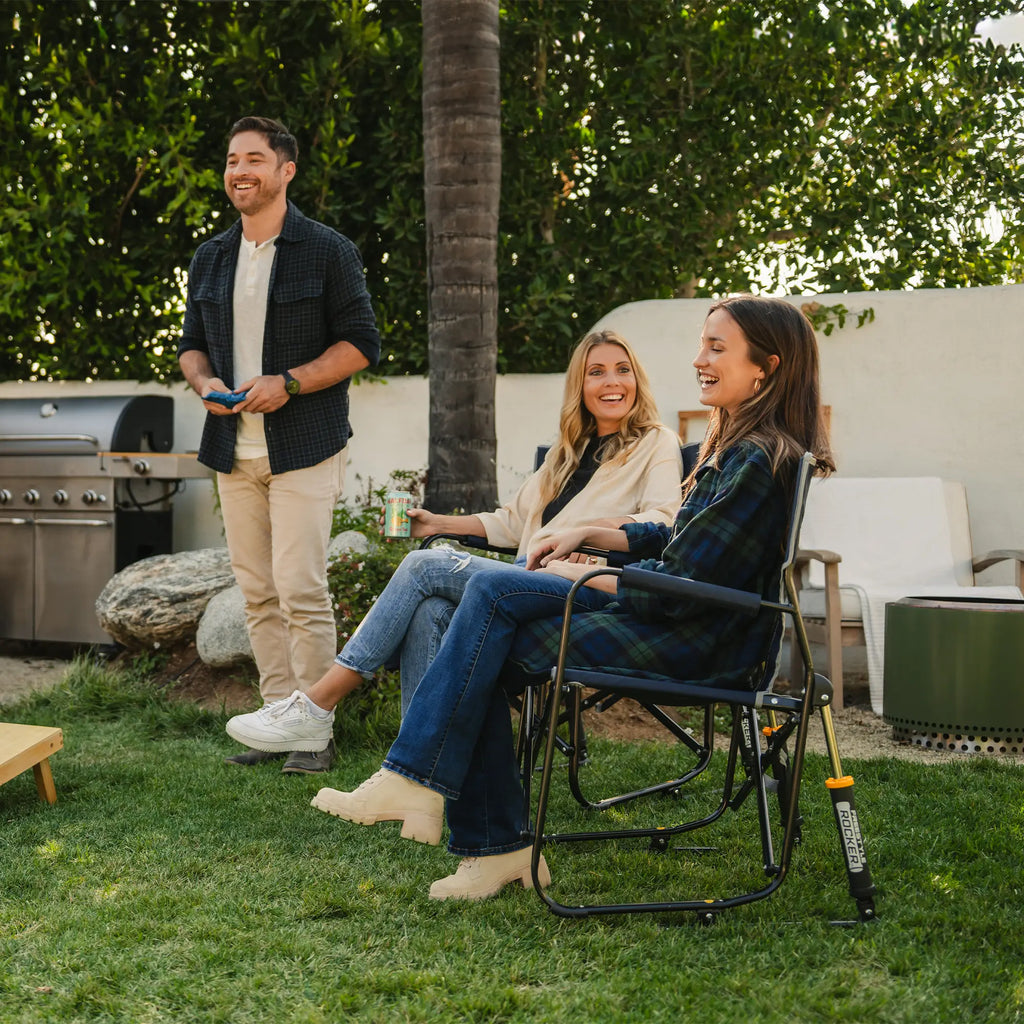 Heavy-Duty Freestyle Freestyle Rocker - Choice 711 - Freestyle Rocker Portable Outdoor Folding Chair Detail