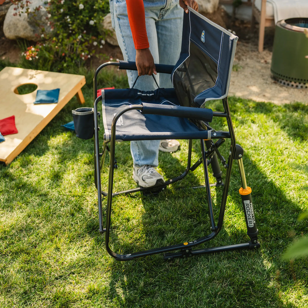 Heavy-Duty Freestyle Freestyle Rocker - Choice 711 - Freestyle Rocker Portable Outdoor Folding Chair Detail