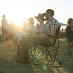 Premium All-Weather Freestyle Rocker XL - Choice 552 - Patented Spring-Action Rocking Chair for Camping Detail