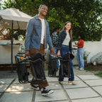 Smooth Motion Freestyle Rocker XL with Side Table - Choice 836 - RoadTrip Rocker Smooth Motion Camp Chair Detail