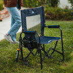 Smooth Motion Stowaway Rocker - Choice 794 - Freestyle Rocker Portable Outdoor Folding Chair Detail