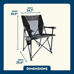Micro-Folding Eazy Chair - Choice 976 - Space-Saving Micro-Folding Chair for Backpacking Detail