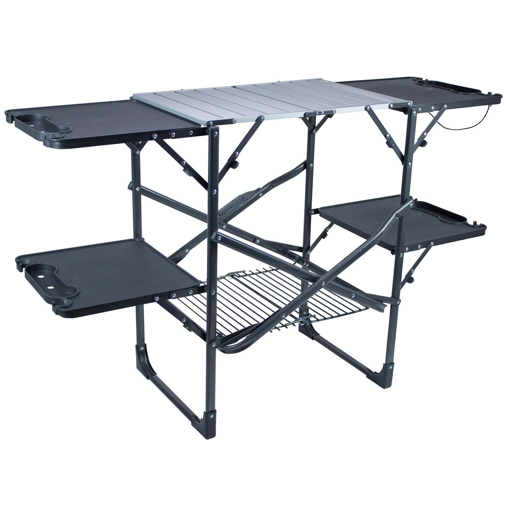 Heat-Resistant Tool Slim-Fold Cook Station - Choice 575 - Multi-Purpose Outdoor Culinary Cooking Set - Default Title