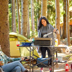 Heat-Resistant Tool Slim-Fold Cook Station - Choice 575 - Multi-Purpose Outdoor Culinary Cooking Set Detail