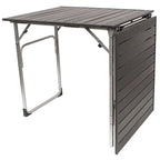 Portable Staging Slim-Fold Table - Choice 196 - Portable Camping Table with Heat-Resistant Countertop Detail