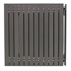 Heat-Resistant Slim-Fold Table XL - Choice 651 - Slim-Fold Outdoor Cook Station with Storage Shelves Detail