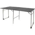 Heat-Resistant Slim-Fold Table XL - Choice 651 - Slim-Fold Outdoor Cook Station with Storage Shelves - Default Title