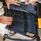 Heavy-Duty Freestyle Stadium Rock-Cliner - Choice 540 - RoadTrip Rocker Smooth Motion Camp Chair Detail