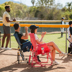 Smooth Motion Stowaway Rocker - Choice 794 - Freestyle Rocker Portable Outdoor Folding Chair Detail