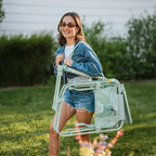 Smooth Motion Stowaway Rocker - Choice 794 - Freestyle Rocker Portable Outdoor Folding Chair Detail