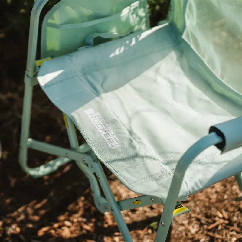 Smooth Motion Stowaway Rocker - Choice 794 - Freestyle Rocker Portable Outdoor Folding Chair Detail