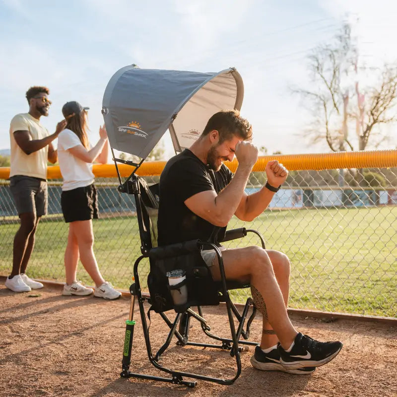 Instant Pop-Up SunShade Accessory - Choice 361 - Instant Sunshade Umbrella for Tailgating Detail