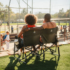 Luxury Camp Tandem Rocker - Choice 227 - Patented Spring-Action Rocking Chair for Camping Detail