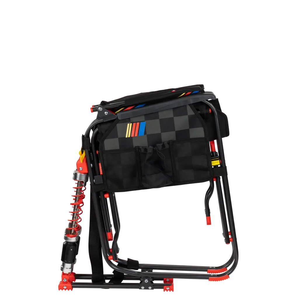 Heavy-Duty Freestyle Adjustable Rocker - NASCAR - Choice 899 - Freestyle Rocker Portable Outdoor Folding Chair Detail