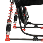 Heavy-Duty Freestyle Adjustable Rocker - NASCAR - Choice 899 - Freestyle Rocker Portable Outdoor Folding Chair Detail