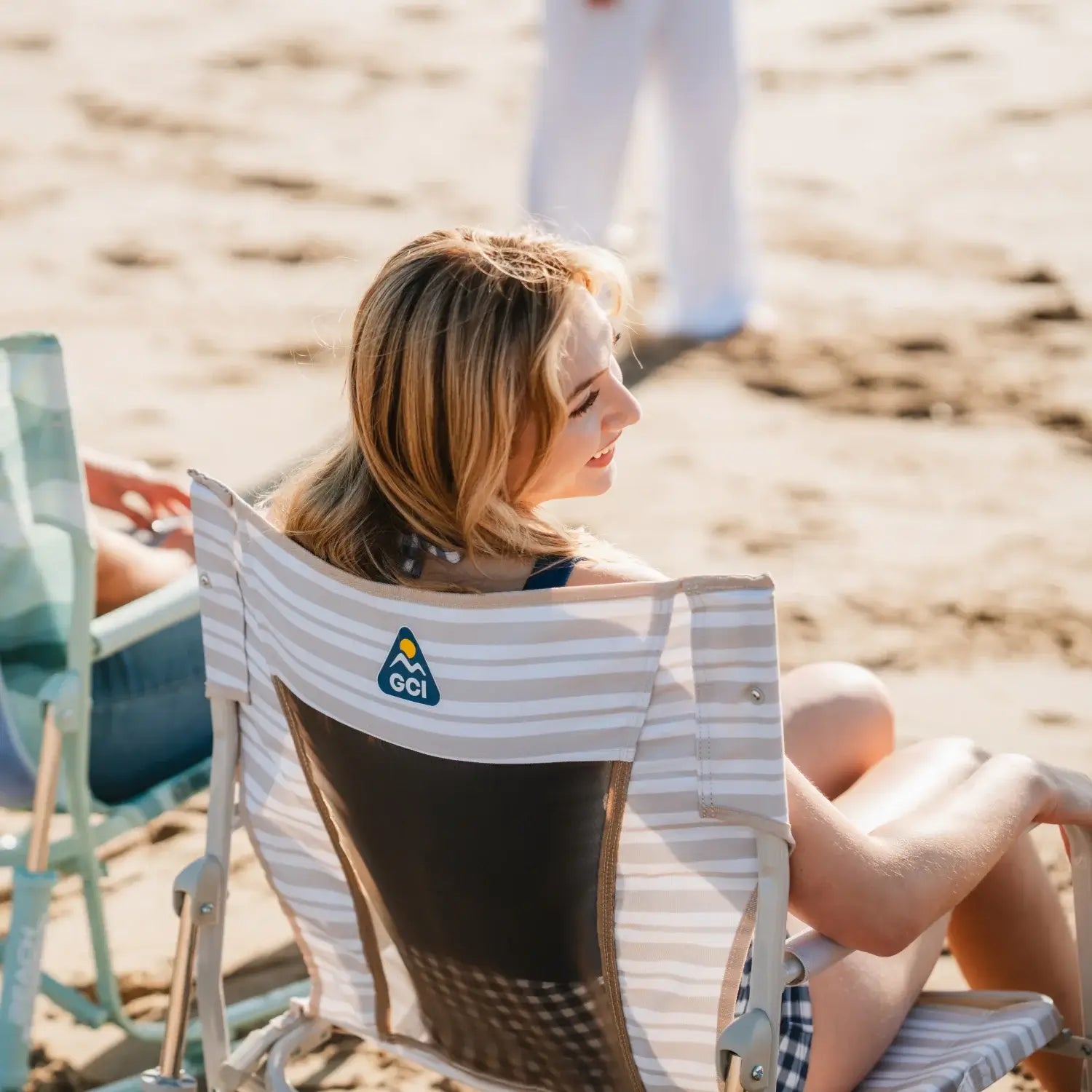 Luxury Camp Beach Rocker - Choice 712 - RoadTrip Rocker Smooth Motion Camp Chair Detail