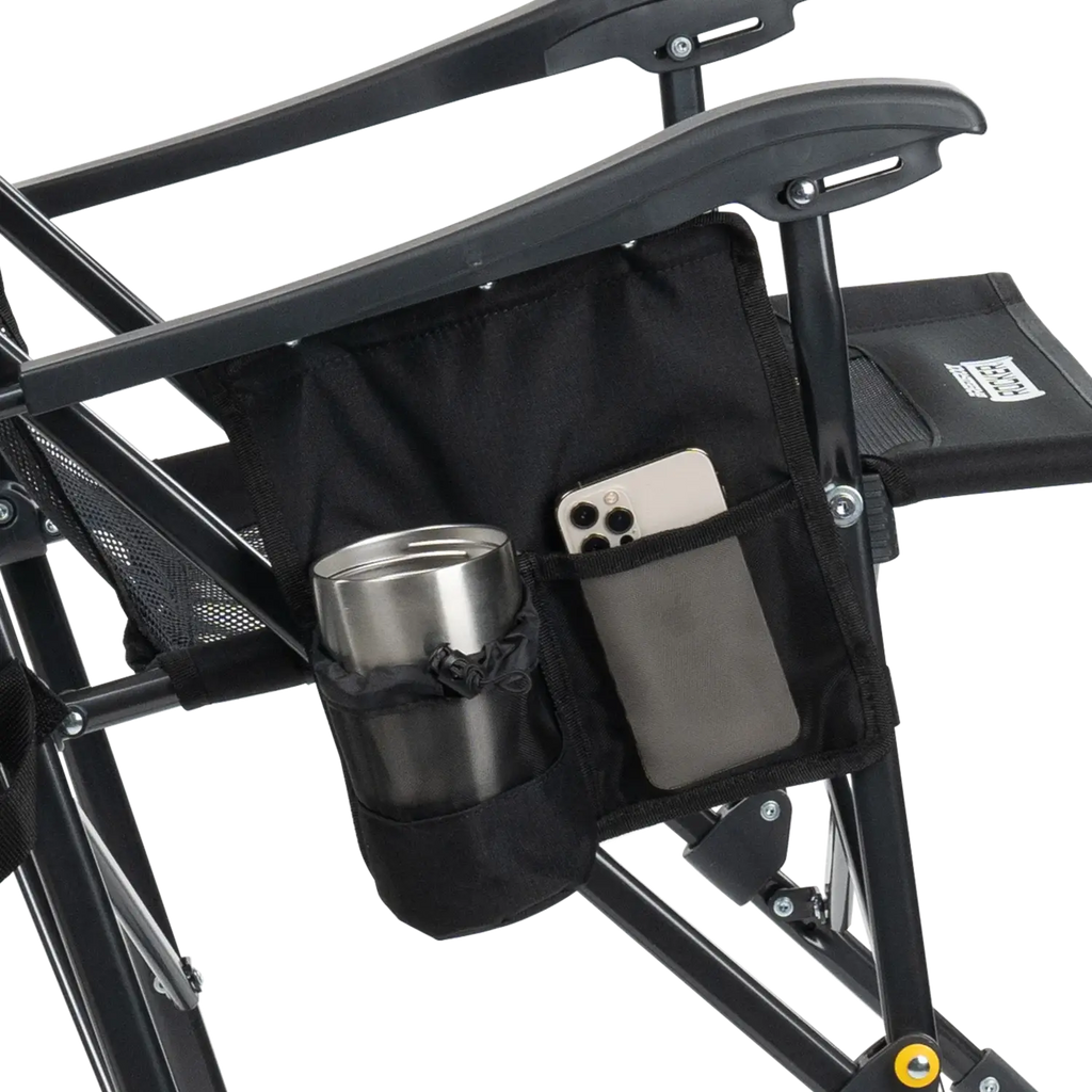 Premium All-Weather BreezeRocker - Choice 504 - Patented Spring-Action Rocking Chair for Camping Detail