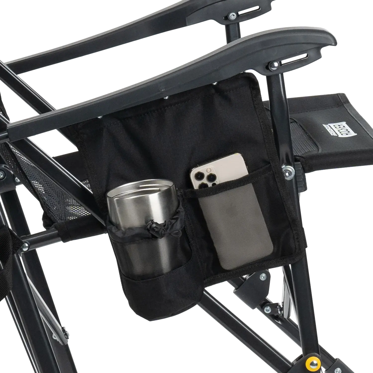 Premium All-Weather BreezeRocker - Choice 504 - Patented Spring-Action Rocking Chair for Camping Detail