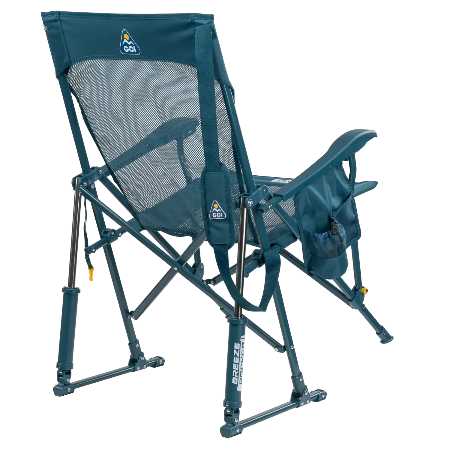 Premium All-Weather BreezeRocker - Choice 504 - Patented Spring-Action Rocking Chair for Camping Detail