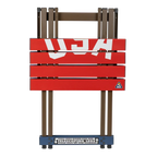 Heavy-Duty Grilling Compact Camp Table 20 - USA Anniversary Deluxe - Choice 757 - Portable Camping Table with Heat-Resistant Countertop Detail