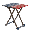 Heavy-Duty Grilling Compact Camp Table 20 - USA Anniversary Deluxe - Choice 757 - Portable Camping Table with Heat-Resistant Countertop - Default Title