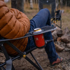 Smooth Motion Comfort Pro Rocker - Choice 375 - Patented Spring-Action Rocking Chair for Camping Detail