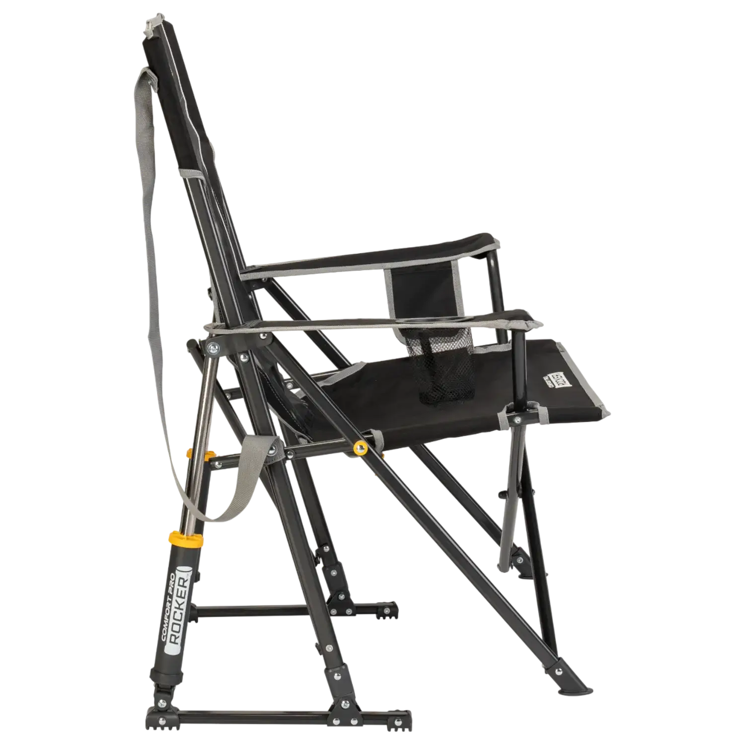 Smooth Motion Comfort Pro Rocker - Choice 375 - Patented Spring-Action Rocking Chair for Camping Detail