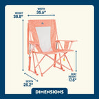 Smooth Motion Comfort Pro Rocker - Choice 375 - Patented Spring-Action Rocking Chair for Camping Detail