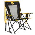Smooth Motion College Comfort Pro Rocker - Iowa Hawkeyes - Choice 249 - RoadTrip Rocker Smooth Motion Camp Chair - Default Title