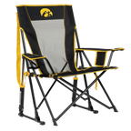 Smooth Motion College Comfort Pro Rocker - Iowa Hawkeyes - Choice 249 - RoadTrip Rocker Smooth Motion Camp Chair - Default Title