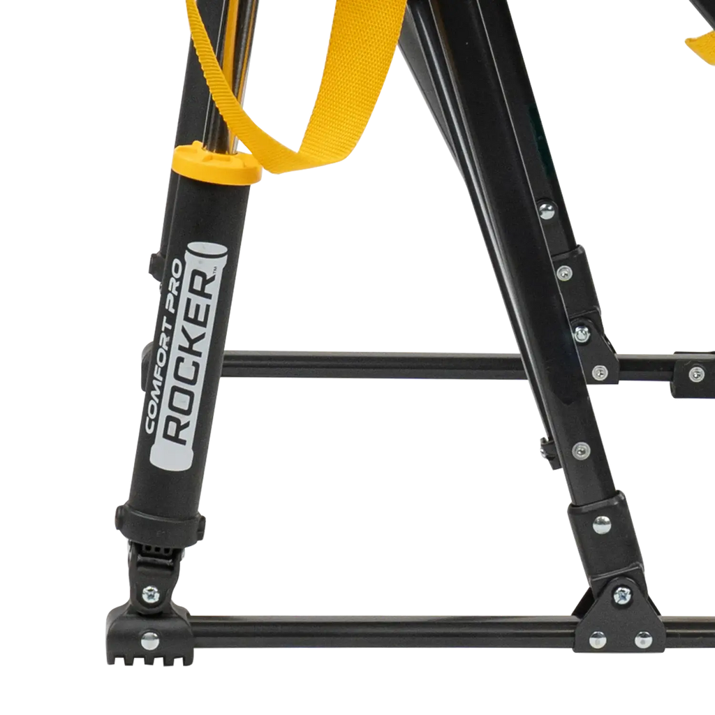 Smooth Motion College Comfort Pro Rocker - Iowa Hawkeyes - Choice 249 - RoadTrip Rocker Smooth Motion Camp Chair Detail