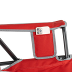 Smooth Motion College Comfort Pro Rocker - Ohio State Buckeyes - Choice 676 - RoadTrip Rocker Smooth Motion Camp Chair Detail