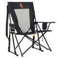 Heavy-Duty Freestyle College Comfort Pro Rocker - USC Trojans - Choice 856 - Patented Spring-Action Rocking Chair for Camping - Default Title