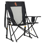 Heavy-Duty Freestyle College Comfort Pro Rocker - USC Trojans - Choice 856 - Patented Spring-Action Rocking Chair for Camping - Default Title