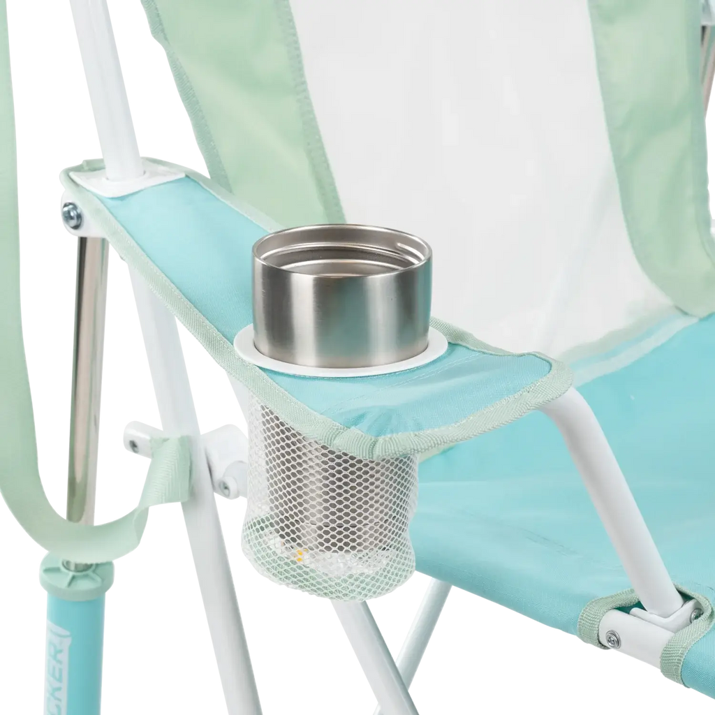 Smooth Motion Comfort Pro Rocker - Choice 375 - Patented Spring-Action Rocking Chair for Camping Detail
