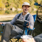 Lightweight Messenger Comfort Quad Chair - Choice 989 - Ultra-Lightweight Telescoping PackSeat Travel Stool Detail