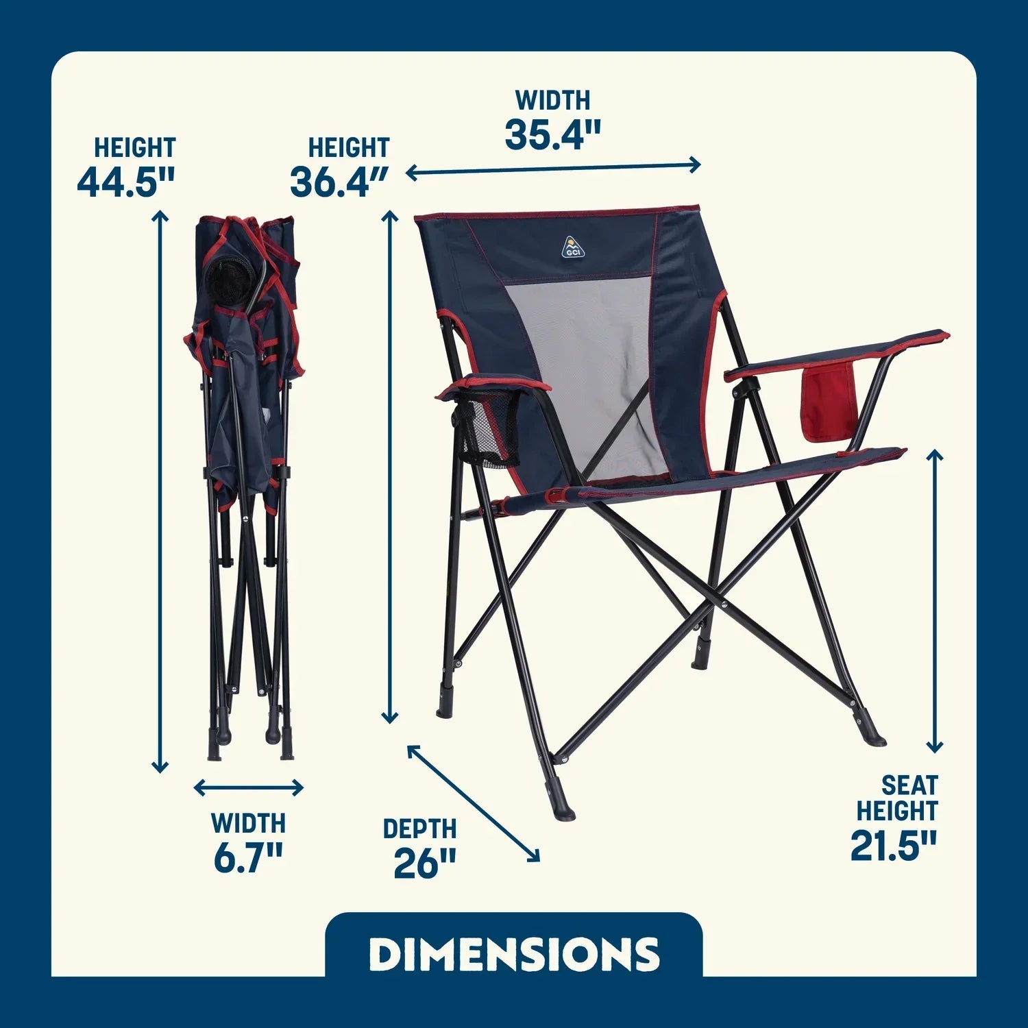 Lightweight Messenger Comfort Quad Chair - Choice 989 - Ultra-Lightweight Telescoping PackSeat Travel Stool Detail