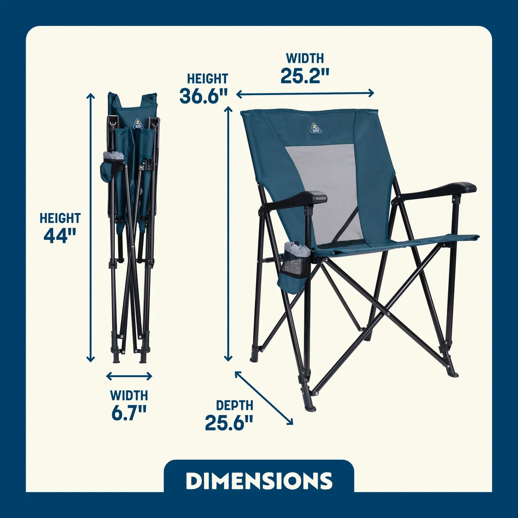 Micro-Folding Eazy Chair - Choice 976 - Space-Saving Micro-Folding Chair for Backpacking Detail