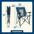 Micro-Folding Eazy Chair - Choice 976 - Space-Saving Micro-Folding Chair for Backpacking Detail
