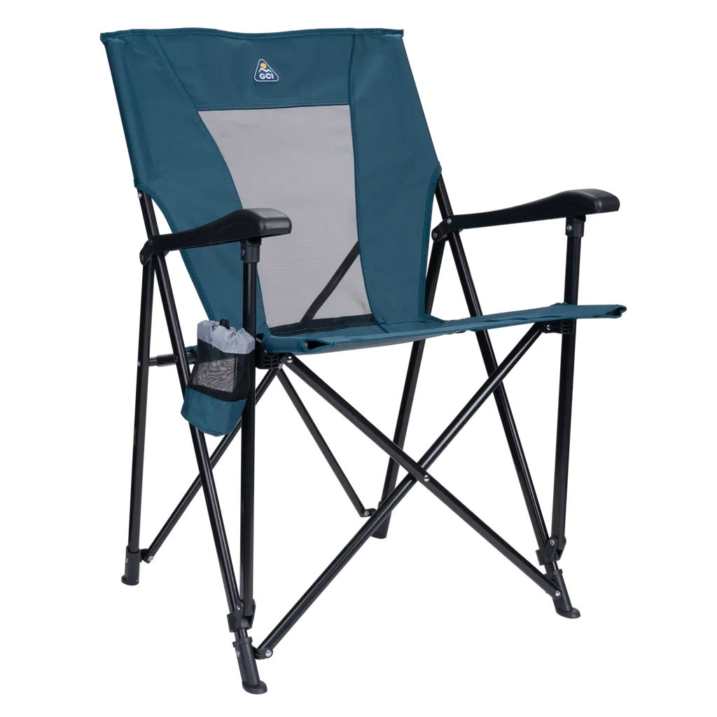 Micro-Folding Eazy Chair - Choice 976 - Space-Saving Micro-Folding Chair for Backpacking - Teal