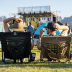 Reclining Beach Everywhere Chair 2 - Choice 656 - Low-Profile Reclining Beach Chair with Backpack Straps Detail