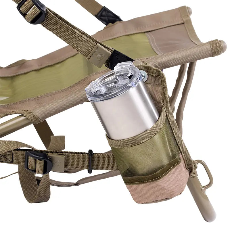 Reclining Beach Everywhere Chair 2 - Choice 656 - Low-Profile Reclining Beach Chair with Backpack Straps Detail