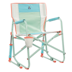 Heavy-Duty Freestyle Freestyle Rocker - Choice 711 - Freestyle Rocker Portable Outdoor Folding Chair - Ivory