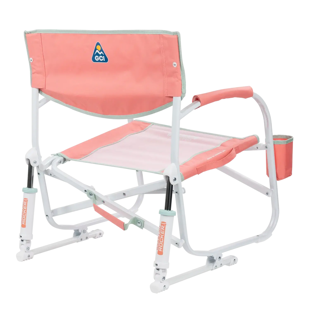 Heavy-Duty Freestyle Grab & Go Rocker - Choice 551 - Patented Spring-Action Rocking Chair for Camping Detail